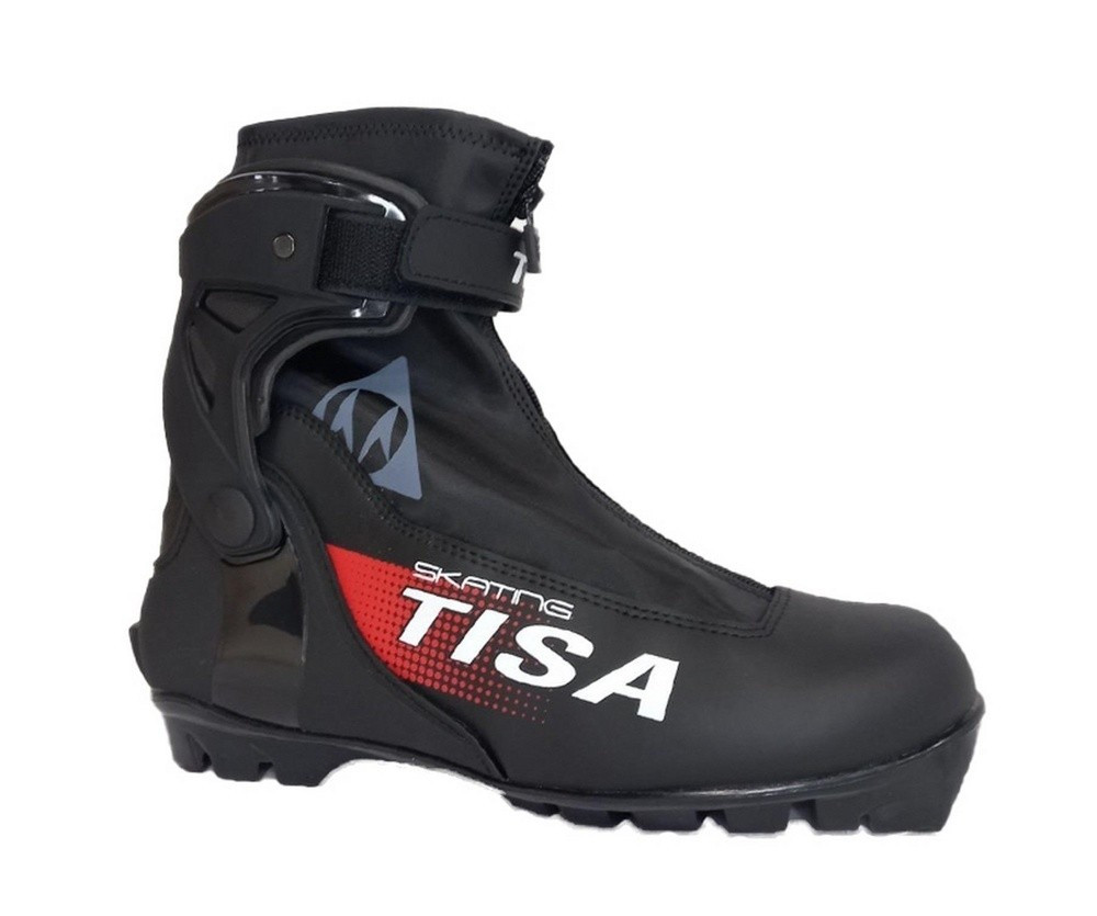 Ботинки для беговых лыж TISA Skate NNN (размеры 40, 41, 42, 45, 46, 47) - фото 1 - id-p220727199