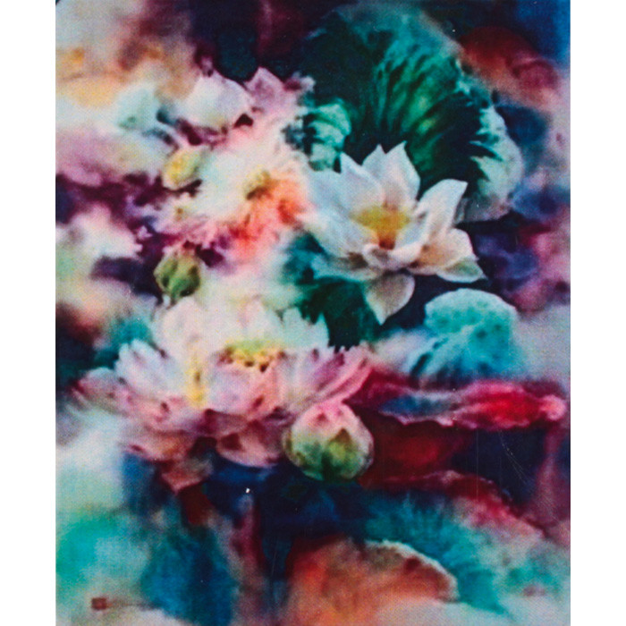 Алмазная живопись 40*50см Яркие цветы DV-9518-14