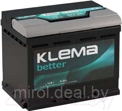 Автомобильный аккумулятор Klema Better 6СТ-60 АзЕ - фото 1 - id-p220727210