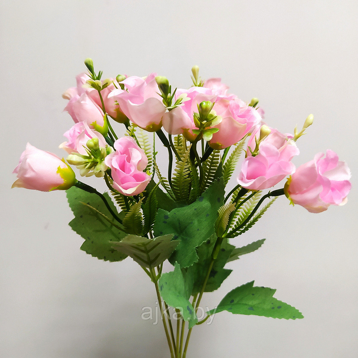 Букет декоративный 33 см, розовый - фото 1 - id-p220727616