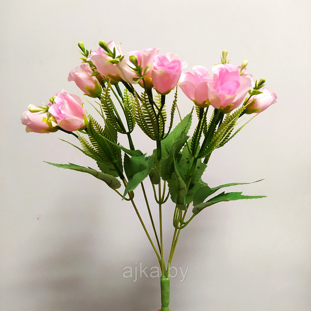 Букет декоративный 33 см, розовый - фото 2 - id-p220727616