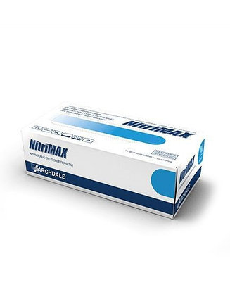 Перчатки нитриловые "Nitrimax" голубые размер S 100шт/50пар