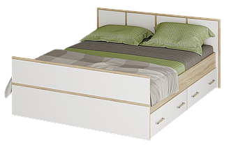 Кровать двуспальная LIGHT Сакура 1,6 м