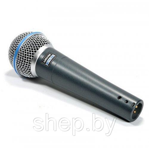 Микрофон проводной Shure Beta 58A с держателем - фото 3 - id-p220729114