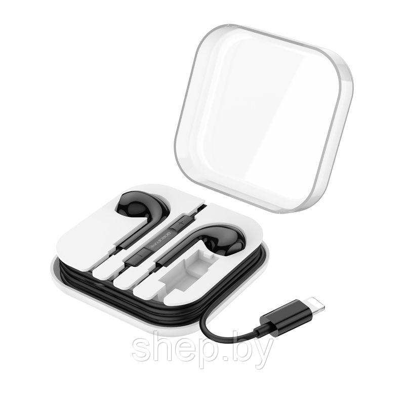 Наушники Borofone BM85 Max iPhone цвет: белый, черный - фото 5 - id-p220730069