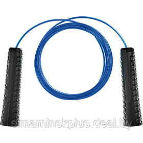 Скакалка с металлическим шнуром Bradex SF 0879, для фитнеса, 3 метра, синяя