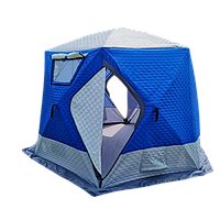Палатка зимняя куб, мобильная баня трехслойная Mircamping (300х300х205см), арт. MIR-2020