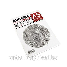 Планшет для набросков Aurora Smooth and Matt, А5, 160 г/м2, 20 листов, целлюлоза 100%