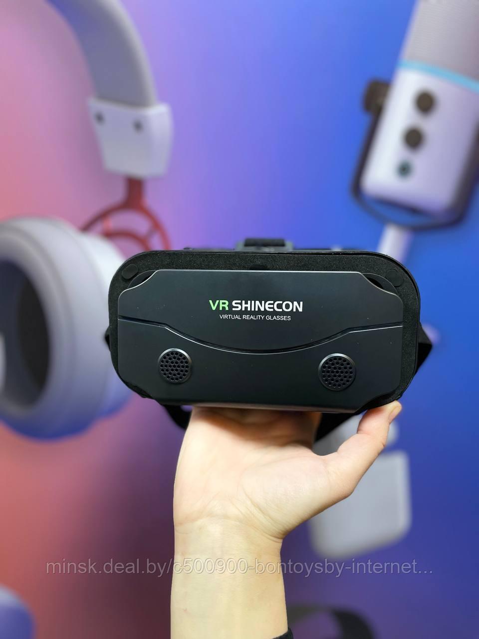 Очки виртуальной реальности с наушниками VR SHINECON SC-G13 на телефон смартфон, виртуальные 3Д - фото 2 - id-p200114204