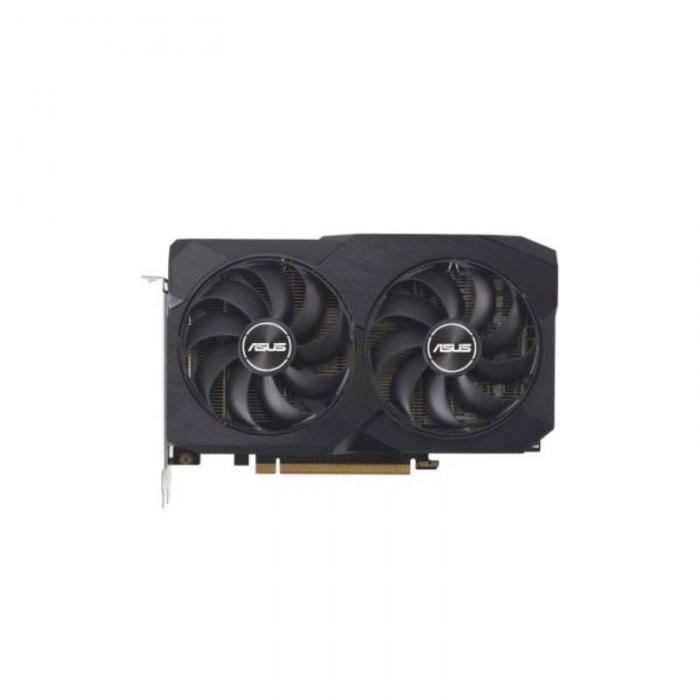 Видеокарта ASUS Radeon RX 7600 2715MHz PCI-E 8192Mb 18000MHz 128-bit HDMI 3xDP DUAL-RX7600-O8G-V2 / - фото 1 - id-p220733637