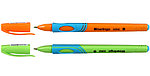 Ручка шариковая Berlingo Initial для правшей и левшей корпус ассорти, стержень синий