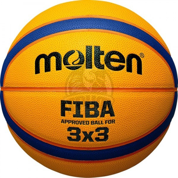 Мяч баскетбольный для стритбола профессиональный Molten B33T5000 3x3 FIBA Indoor/Outdoor №6 (арт. B33T5000) - фото 1 - id-p220743672