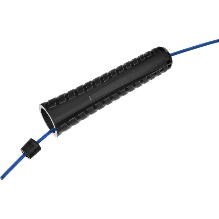 Скакалка с металлическим шнуром Bradex SF 0879, для фитнеса, 3 метра, синяя - фото 5 - id-p220744878