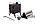 Печь для палатки дровяная Следопыт малая Heavy (с экранами, угловыми трубами и грибком), арт. PF-SW-07, фото 5