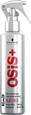 Спрей для укладки волос Schwarzkopf Professional Osis+ Flatliner термозащитный - фото 1 - id-p220745392