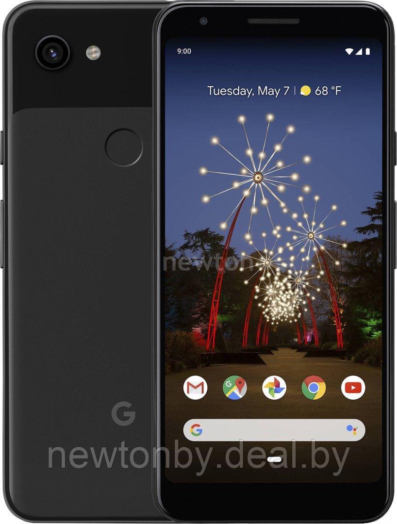 Смартфон Google Pixel 3a XL (черный) - фото 1 - id-p220746151