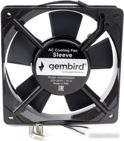 Вентилятор для корпуса Gembird AC12025S22H - фото 1 - id-p220746775