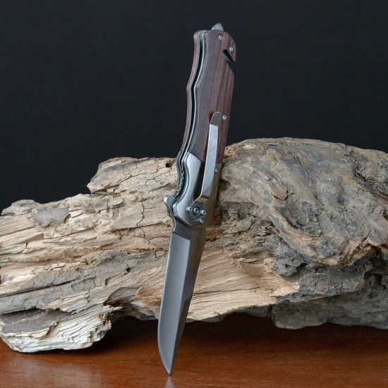 Нож Browning F-142 металлический складной с открывашкой - фото 6 - id-p220747174