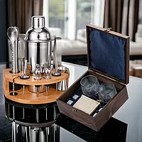 Подарочный набор аксессуаров для бара Amiro Bar Set ABS-022G