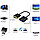 Адаптер - переходник DVI-D - VGA, черный 555546, фото 4