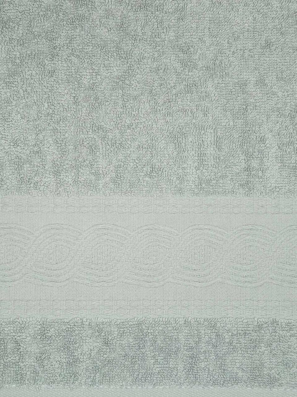 Махровое полотенце для лица 50х90 бледно-бирюзовое NURPAK 244 - фото 2 - id-p203671431