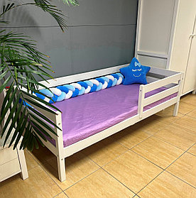 Кровать "Альма" с бортиком (80х160, 80х180, 90х200) Массив сосны