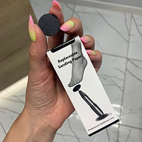 Сменные файлы для педикюрного диска 100 штук, диаметр 20 мм, абразивность 240 грит