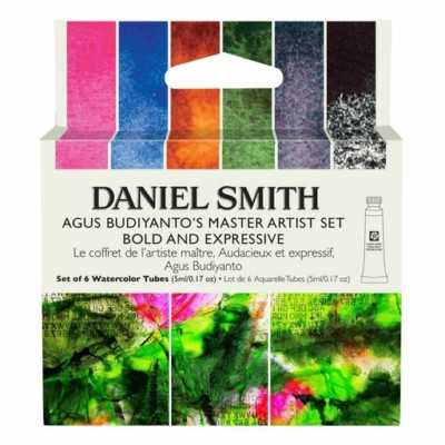 Набор акварели Daniel Smith 5 мл Tubes - Agus Budiyanto's Artist Set Bold and Expressive - 6 туб - фото 1 - id-p220749884