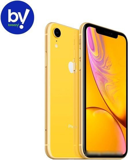 Apple iPhone XR 64GB Восстановленный by Breezy, грейд B (желтый) - фото 4 - id-p220750514