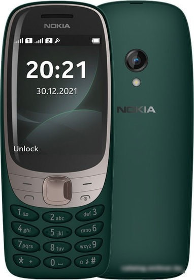 Кнопочный телефон Nokia 6310 (2021) (зеленый) - фото 1 - id-p220750520