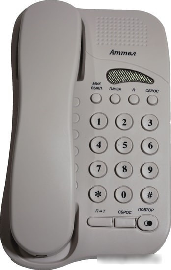 Проводной телефон Аттел 207 (кремовый) - фото 2 - id-p220750160