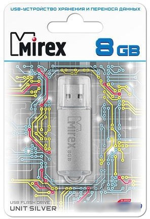 USB Flash Mirex Unit Silver 8GB [13600-FMUUSI08] - фото 3 - id-p220750221