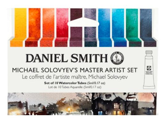 Набор акварели Daniel Smith 5 мл Tubes - Michael Solovyev's Master Artist Set - 10 туб - фото 1 - id-p220750571