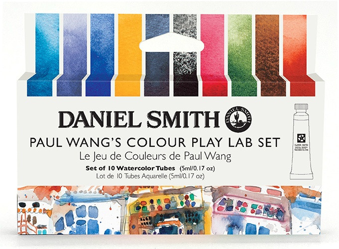 Набор акварели Daniel Smith 5 мл Tubes - Paul Wang's Colour Play Lab Set - 10 туб - фото 1 - id-p220750677