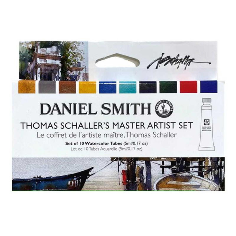 Набор акварели Daniel Smith 5 мл Tubes - Thomas Schaller's Master Artist Set - 10 туб - фото 1 - id-p220751005