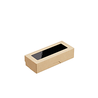 Бумажный контейнер OneBox 500 МЛ Черный Вельвет
