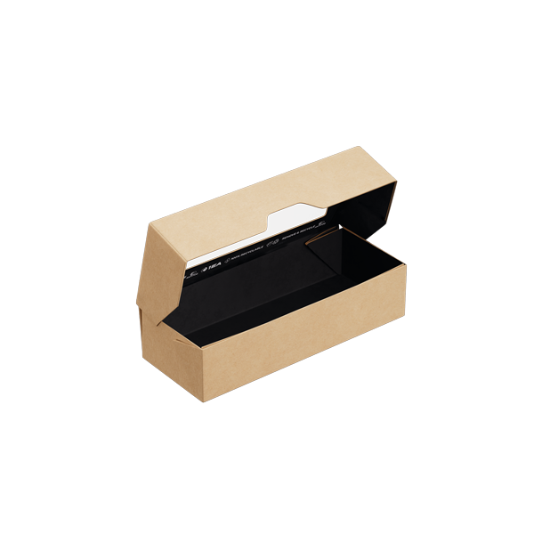Бумажный контейнер OneBox 500 МЛ Черный Вельвет - фото 3 - id-p220750708