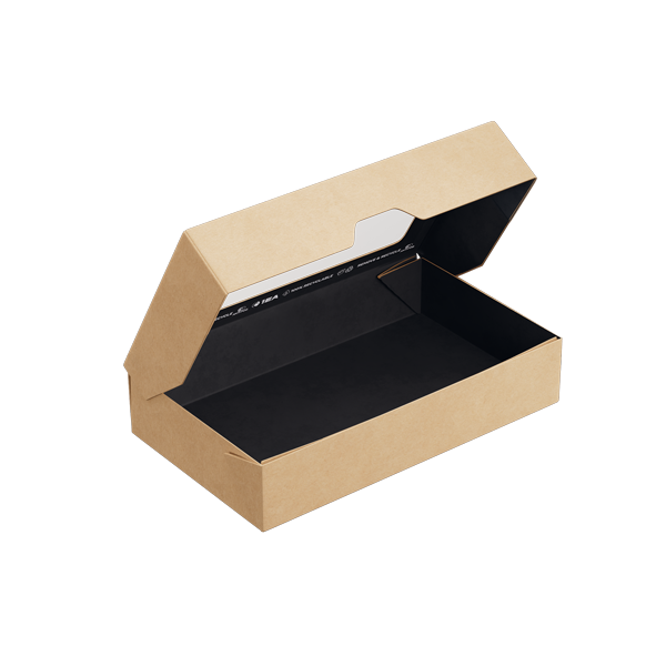 Бумажный контейнер OneBox 1000 МЛ Черный Вельвет - фото 3 - id-p220751103