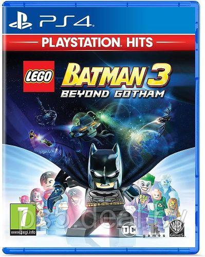 PS4 Уценённый диск обменный фонд LEGO Batman 3: Beyond Gotham PlayStation 4 / Лего Бэтмен: Покидая Готэм ПС4 - фото 1 - id-p220749970