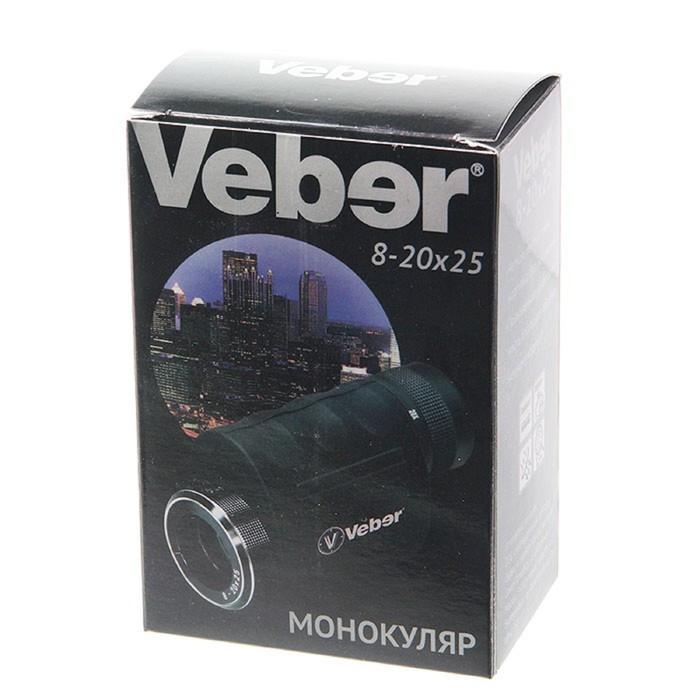 Монокуляр Veber 8-20 × 25 - фото 6 - id-p220751195