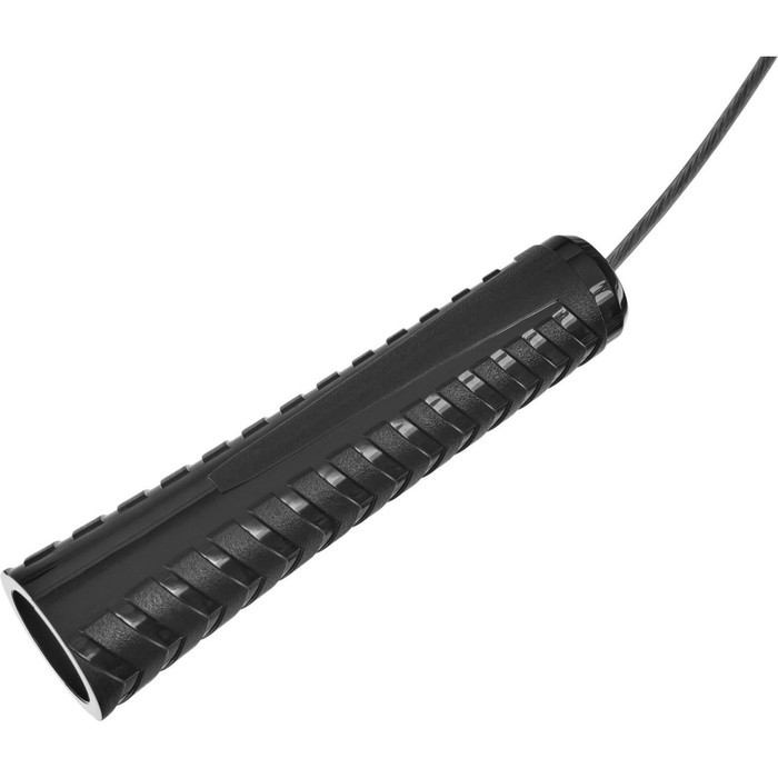 Скакалка с металлическим шнуром Bradex SF 0878, для фитнеса, 3 метра, черная - фото 4 - id-p220751164