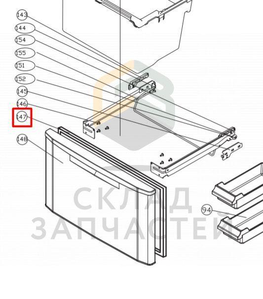 Уплотнитель холодильника Haier 0060821630