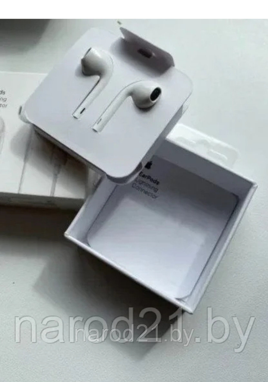 Наушники для Apple iPhone EarPods Lighting Connector - фото 8 - id-p158874632