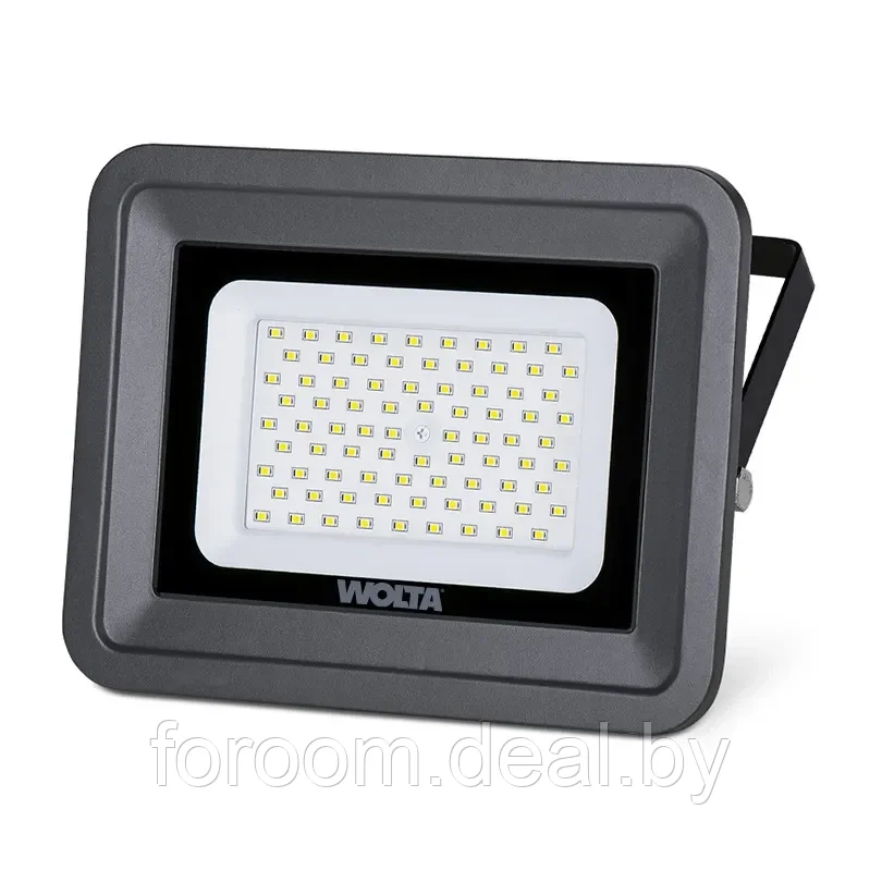 Прожектор WOLTA WFL-70W/06 LED 5700K 70Вт SMD, IP65, 6300 Лм 1/10 - фото 1 - id-p220750638