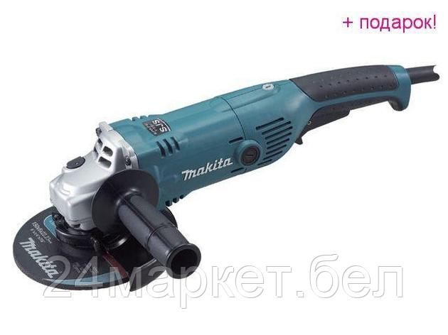 MAKITA США Одноручная углошлифмашина MAKITA GA 6021 в кор. (1050 Вт, диск 150х22 мм, плавный пуск), фото 2