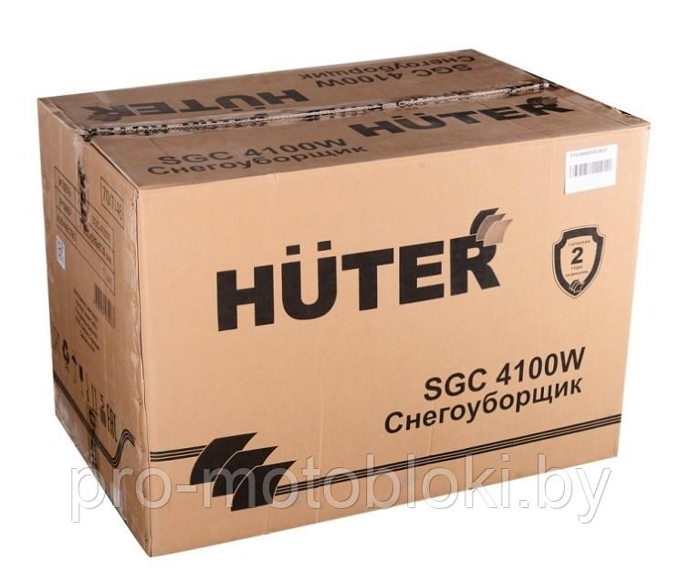 Снегоуборщик бензиновый Huter SGC 4100W - фото 10 - id-p220750691