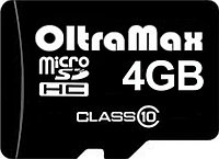 Карта памяти Oltramax microSDHC Class 10 4GB