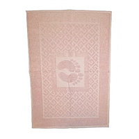 Махровое полотенце для ног 50х70 пудрово-розовое NURPAK 751