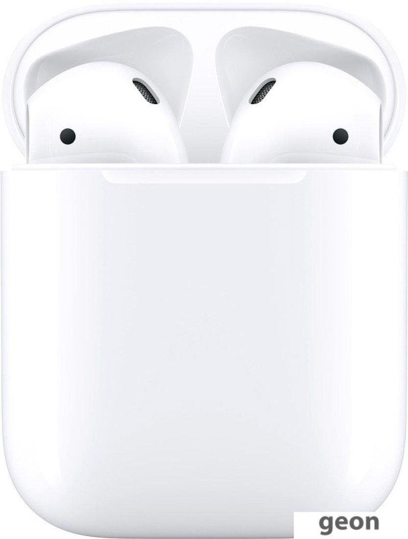 Наушники Apple AirPods 2 в зарядном футляре - фото 2 - id-p220755306