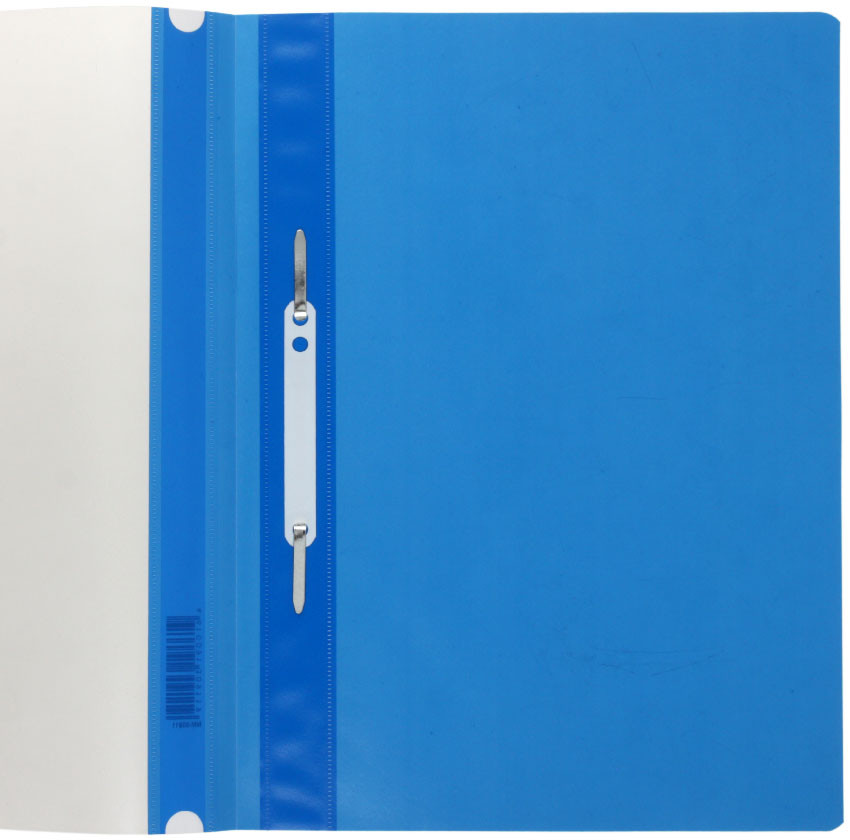 Папка-скоросшиватель пластиковая А4 «Стамм» толщина пластика 0,18 мм, синяя - фото 1 - id-p220754544
